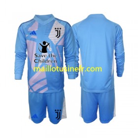 Maillot de Foot Juventus Gardien Domicile 2024-25 Manches Longues - Enfant